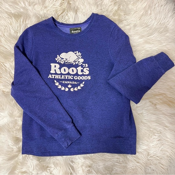 💜Roots Crewneck size L - Picture 1 of 6